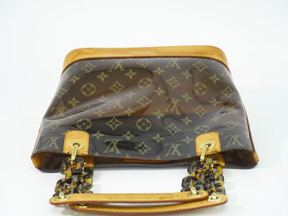 Louis Vuitton LV Cover Ambre PM Monogram Vinyl Tote Clear Brown — view 5