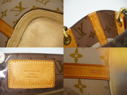 Louis Vuitton LV Cover Ambre PM Monogram Vinyl Tote Clear Brown — view 9