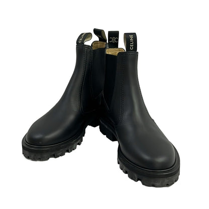 Celine Short Boots 36 Black Side Gore Leather — view 2