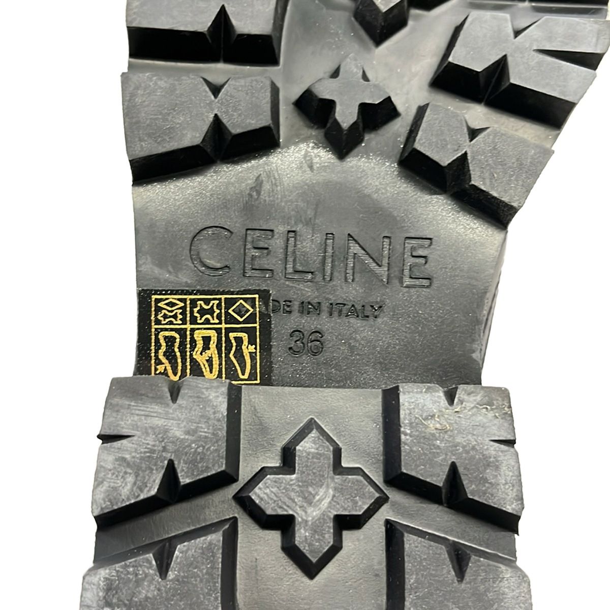 Celine Short Boots 36 Black Side Gore Leather — view 5