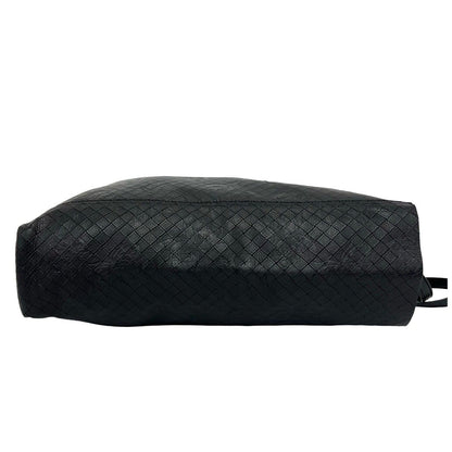 Bottega Veneta Intreccio Butterfly Leather Tote Black — view 6