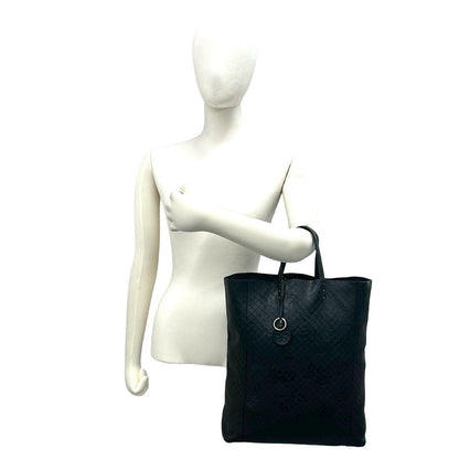 Bottega Veneta Intreccio Butterfly Leather Tote Black — view 2