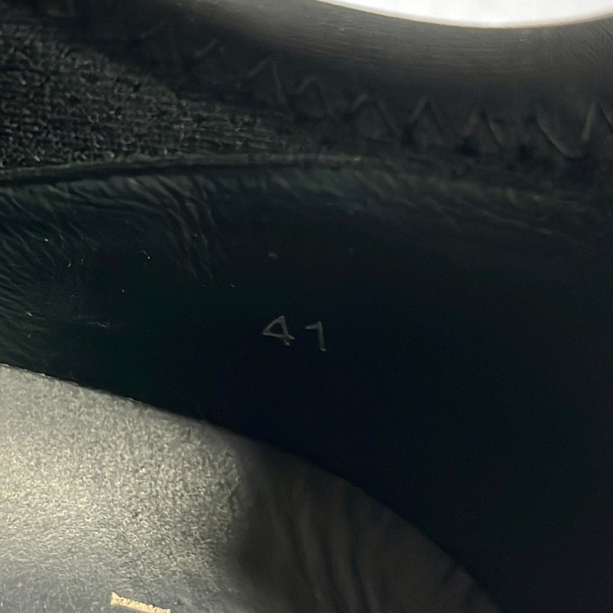Moncler Sneakers 41 Black Leather — view 6