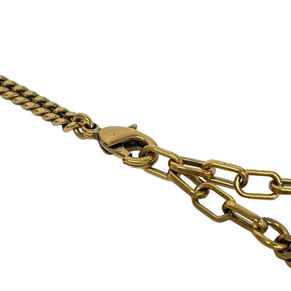 Dior Necklace Gold Malachite Denim Tears — view 4