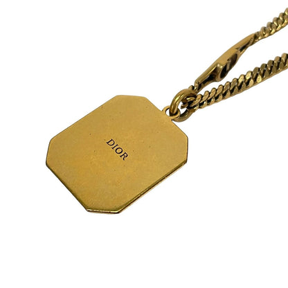 Dior Necklace Gold Malachite Denim Tears — view 3