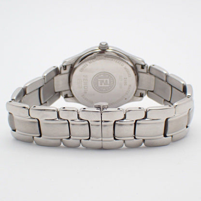 Fendi Round Watch Silver — view 3