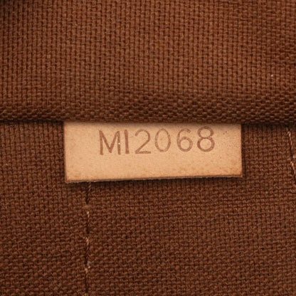 Louis Vuitton Monogram Mont Gray GM Shoulder Bag Tote Brown Leather — view 6