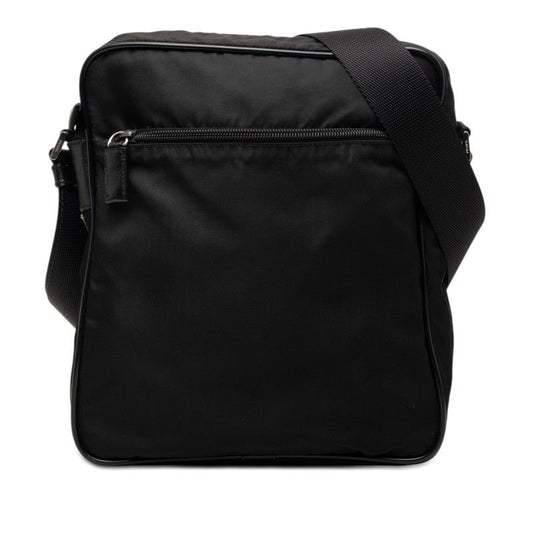 Prada Crossbody Shoulder Bag Black Nylon