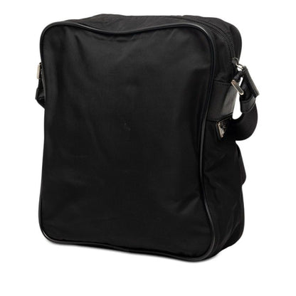 Prada Crossbody Shoulder Bag Black Nylon — view 2