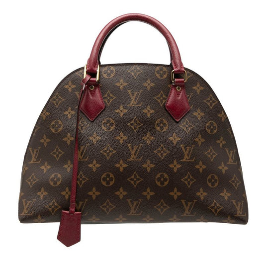 Louis Vuitton Monogram Alma Bag Into Bag Handbag Bordeaux Leather