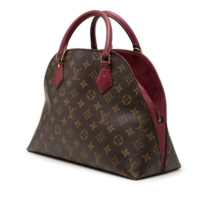 Louis Vuitton Monogram Alma Bag Into Bag Handbag Bordeaux Leather — view 2