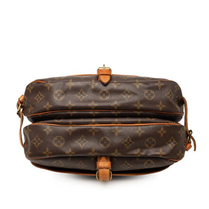 Louis Vuitton Monogram Saumur 30 Crossbody Shoulder Bag Brown Leather — view 3