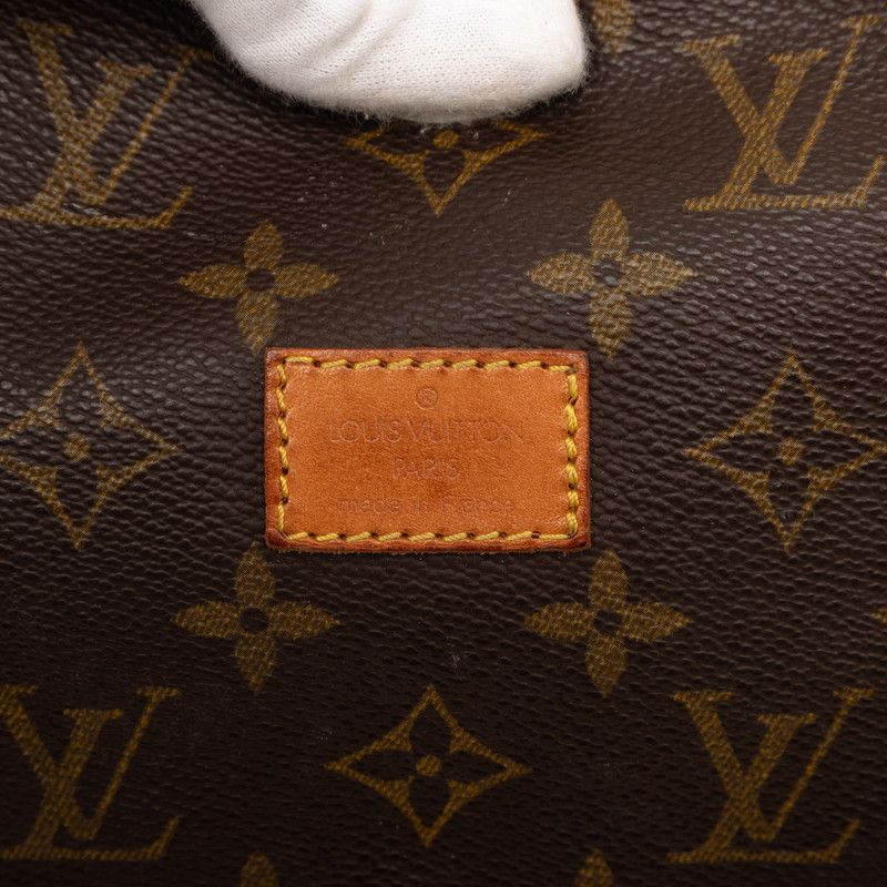 Louis Vuitton Monogram Saumur 30 Crossbody Shoulder Bag Brown Leather — view 5