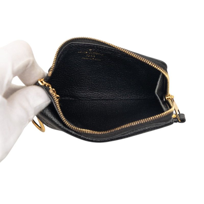 Louis Vuitton Monogram Empreinte Card Holder Recto Verso Coin Case Fragment — view 5