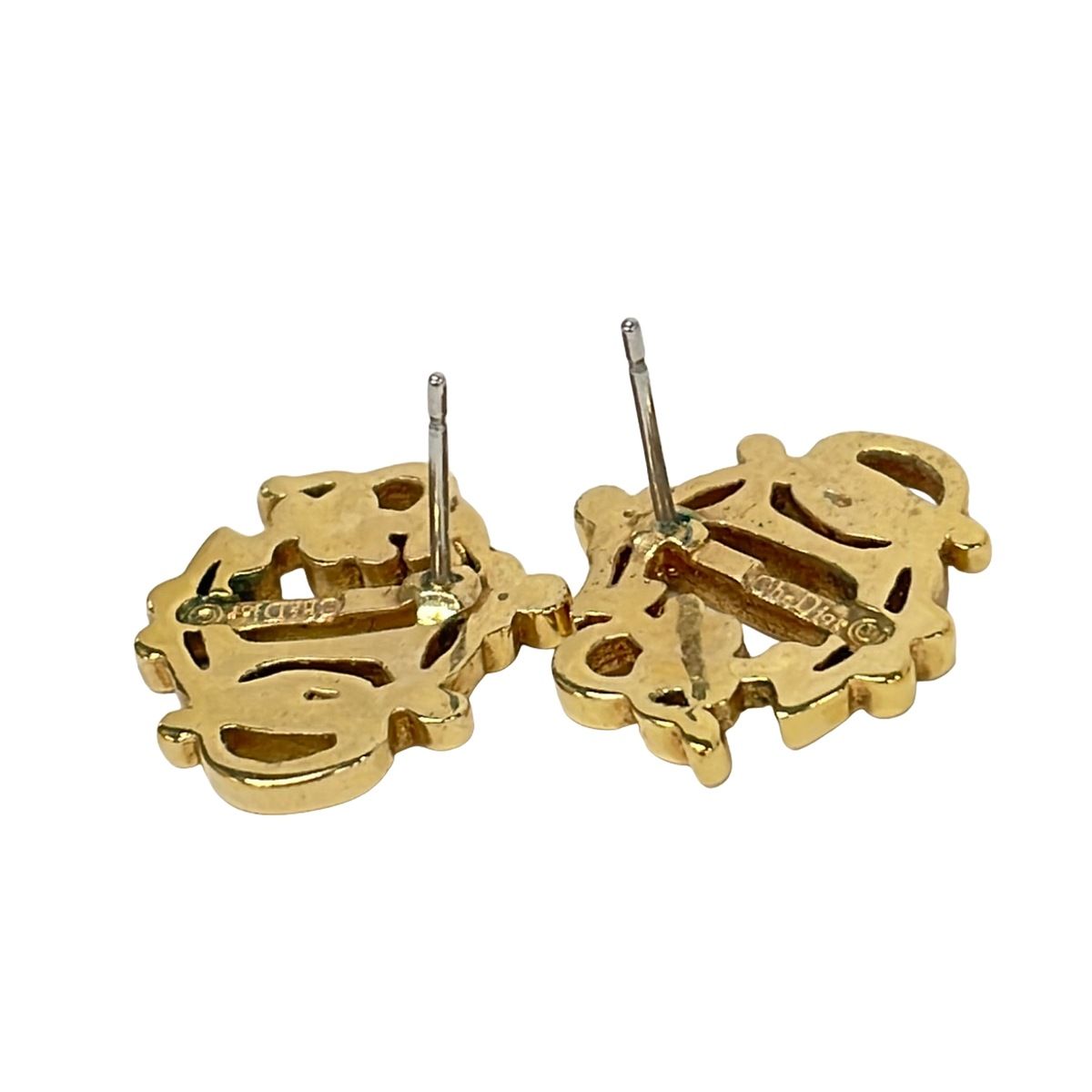 Dior Earrings Gold — view 3