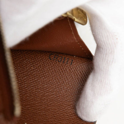 Louis Vuitton Monogram Portefeuille Alexandra Trifold Wallet Brown Leather — view 7