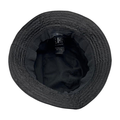 Gucci Hat GG Canvas Bucket Hat XL Sherry Line Black — view 7