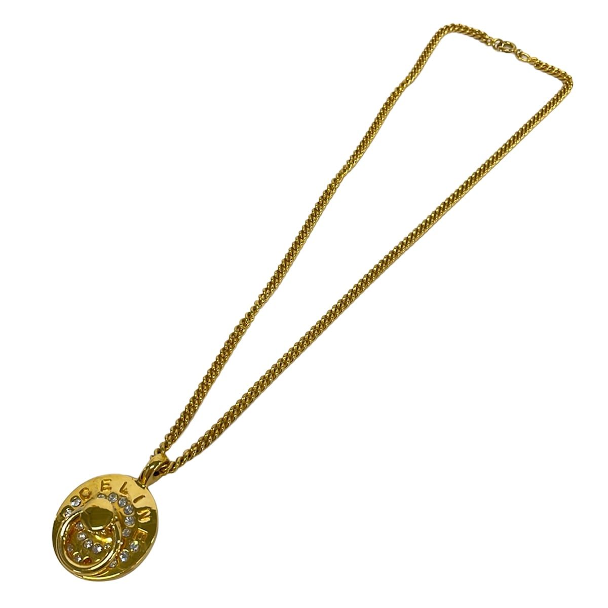 Celine Necklace Gold Clear — view 2