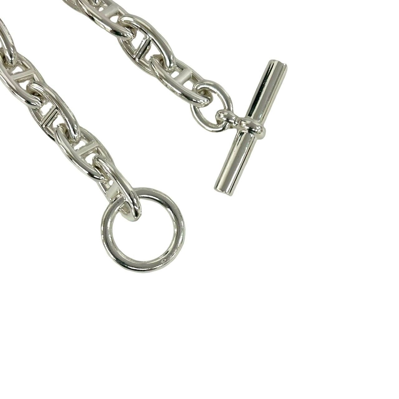 Hermes Chaine D'ancre GM Bracelet 13 Pieces 925 Sterling Silver Chain — view 4