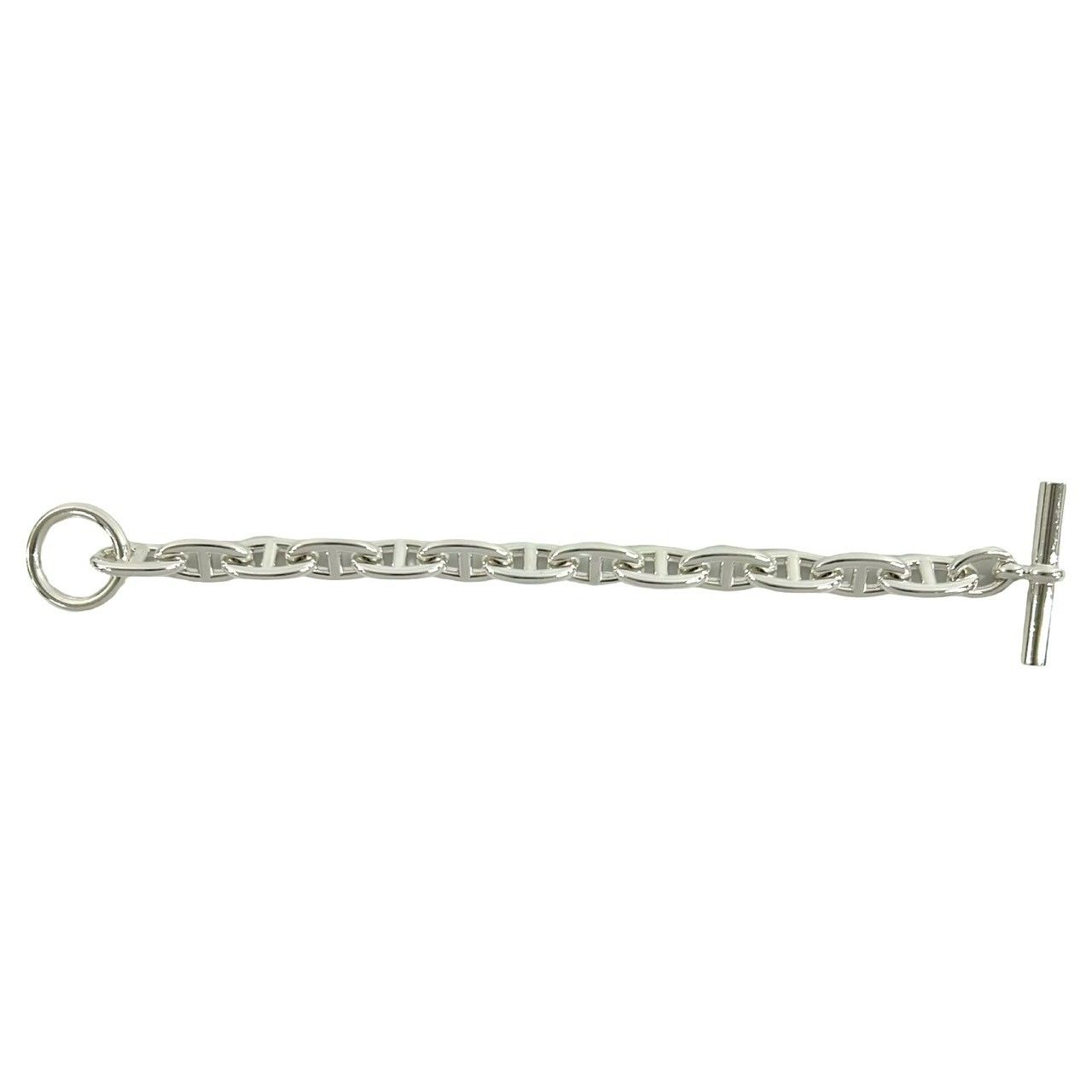 Hermes Chaine D'ancre GM Bracelet 13 Pieces 925 Sterling Silver Chain — view 6