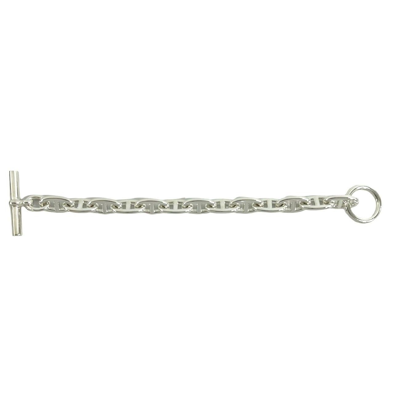 Hermes Chaine D'ancre GM Bracelet 13 Pieces 925 Sterling Silver Chain — view 5