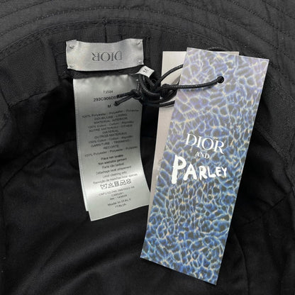 Dior Parley Forge O-chien Collaboration Hat Bucket Hat M All Over Pattern Blue — view 9