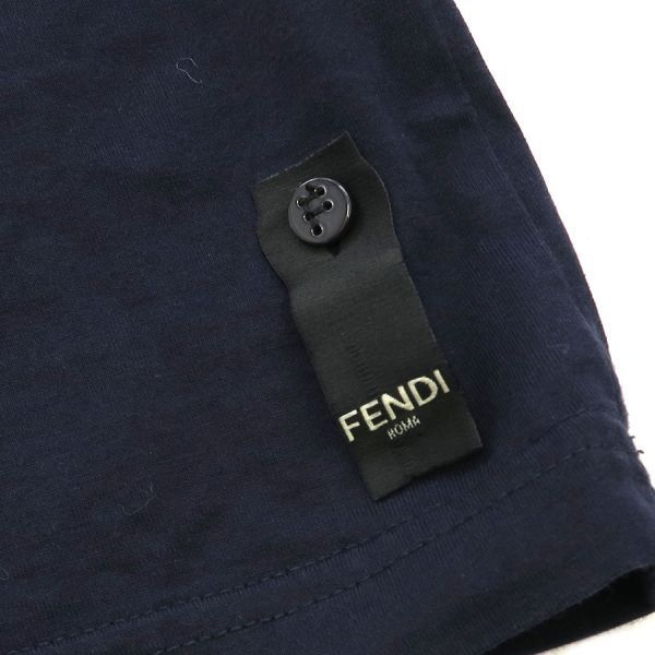 Fendi T-Shirt Navy — view 5