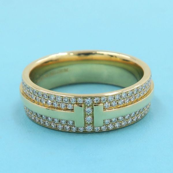 Tiffany & Co Ttwo Paveda Earrings Wide 12.5