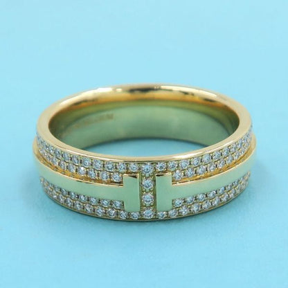 Tiffany & Co Ttwo Paveda Earrings Wide 12.5