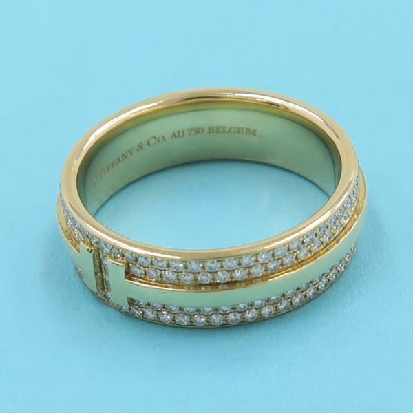 Tiffany & Co Ttwo Paveda Earrings Wide 12.5 — view 2
