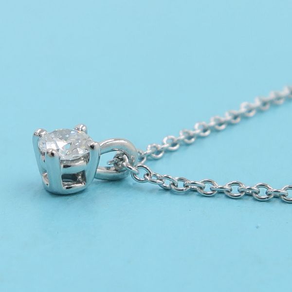 Tiffany & Co Solitaire Diamond Necklace — view 2