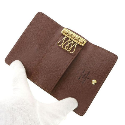 Louis Vuitton Monogram Key Case Multicles 4 Key Holder — view 3