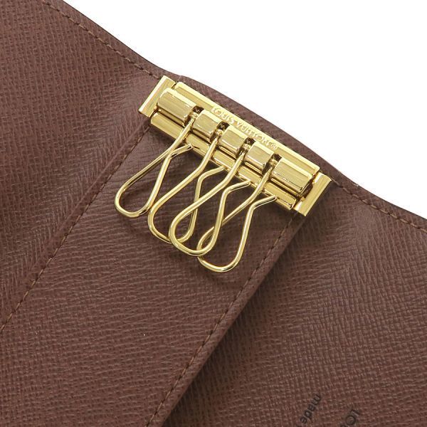 Louis Vuitton Monogram Key Case Multicles 4 Key Holder — view 4