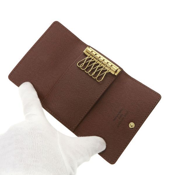Louis Vuitton Monogram Key Case Multicles 6 Key Holder — view 3
