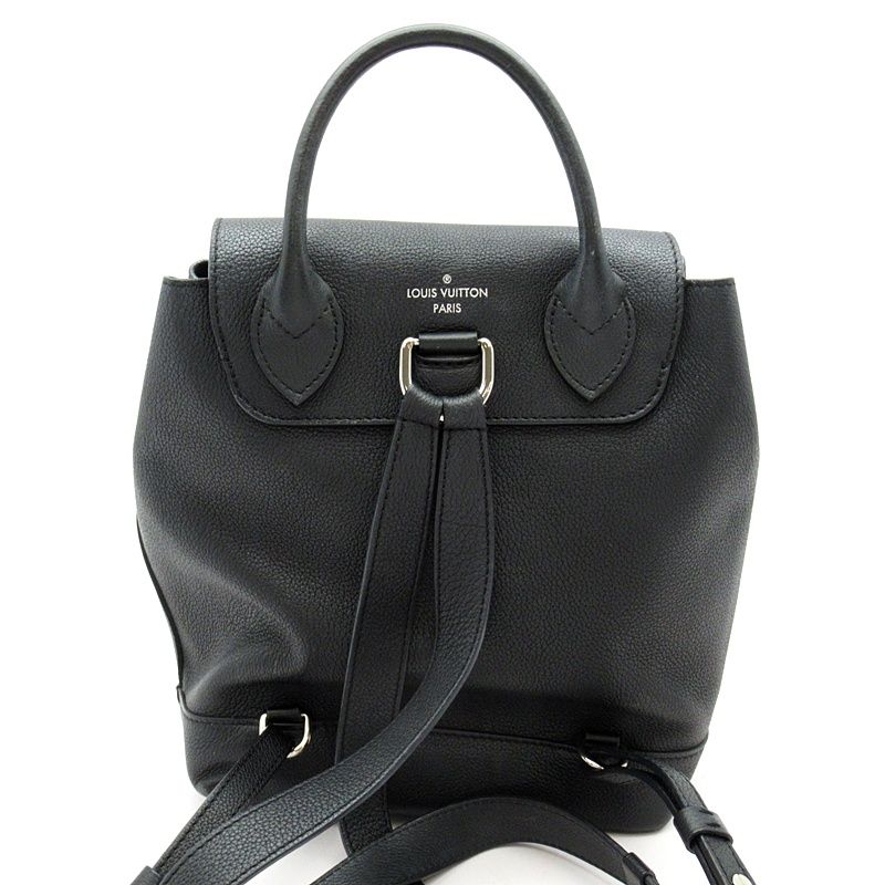 Louis Vuitton Lockme Backpack Calf Noir — view 4