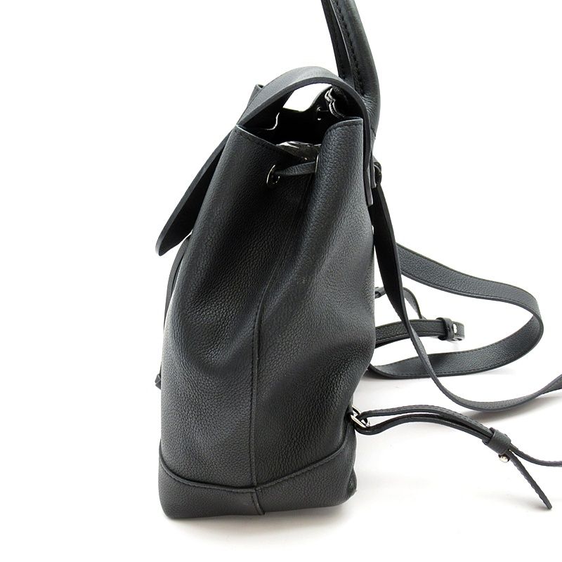 Louis Vuitton Lockme Backpack Calf Noir — view 3
