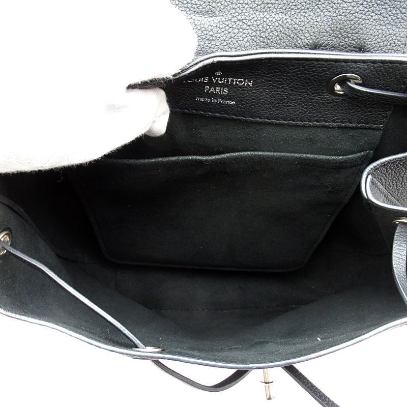 Louis Vuitton Lockme Backpack Calf Noir — view 7