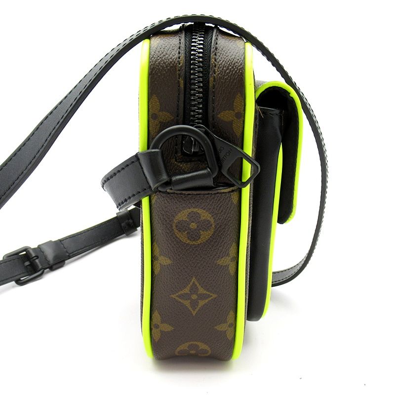 Louis Vuitton Christopher Wearable Wallet Monogram Macassar Shoulder Bag Brown — view 5