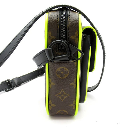 Louis Vuitton Christopher Wearable Wallet Monogram Macassar Shoulder Bag Brown — view 5