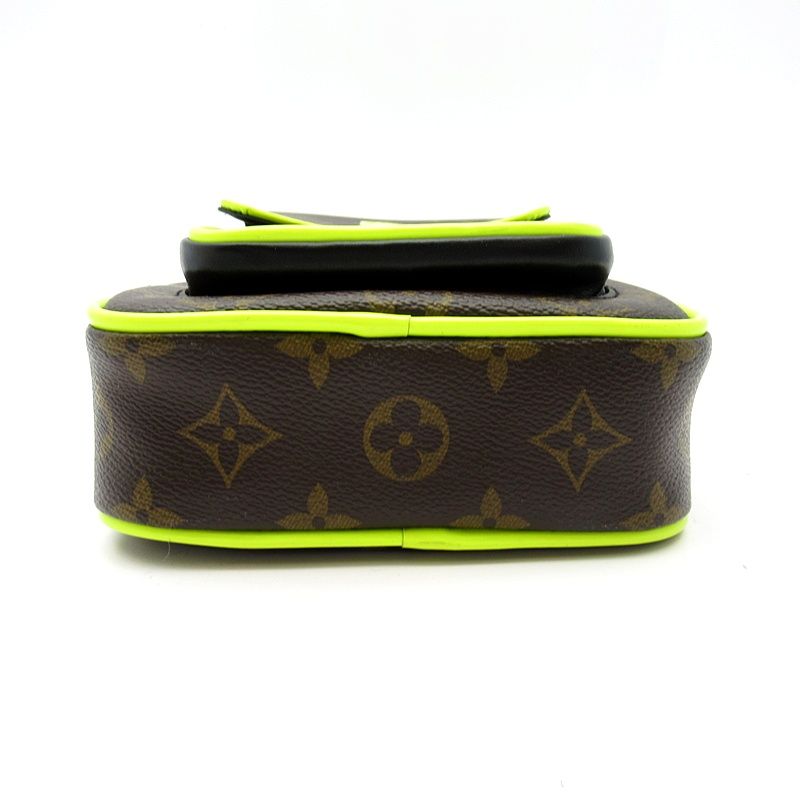 Louis Vuitton Christopher Wearable Wallet Monogram Macassar Shoulder Bag Brown — view 6