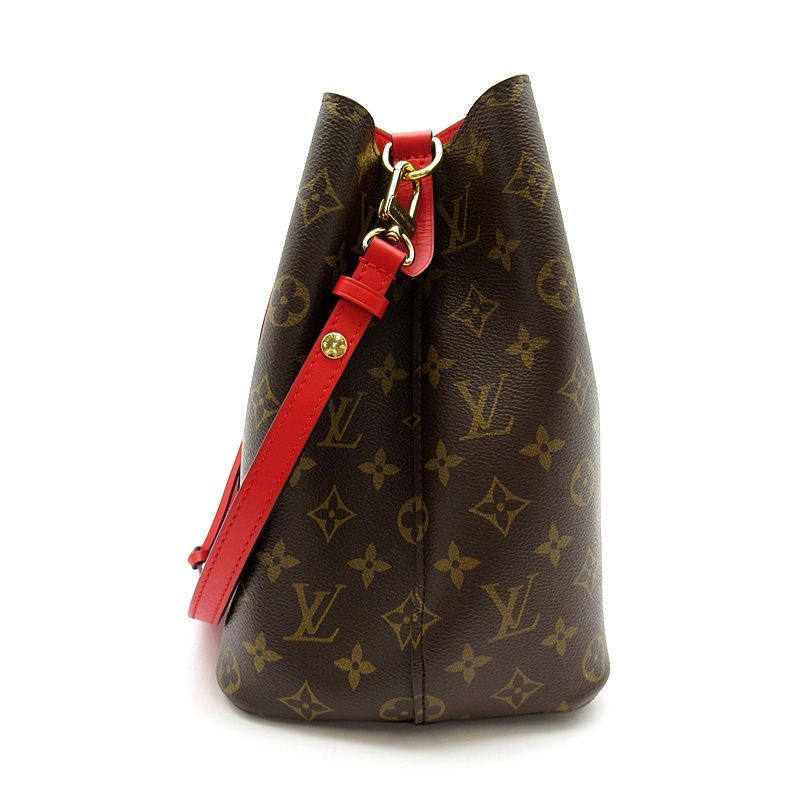 Louis Vuitton Neo Noe Monogram Shoulder Bag Coquelicot — view 3