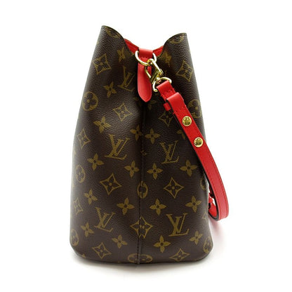 Louis Vuitton Neo Noe Monogram Shoulder Bag Coquelicot — view 5