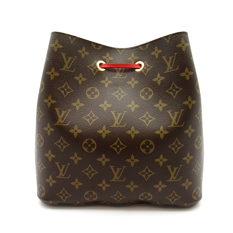 Louis Vuitton Neo Noe Monogram Shoulder Bag Coquelicot — view 4