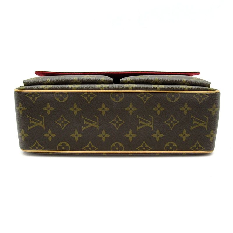 Louis Vuitton Viva Cite MM Monogram Shoulder Bag Brown — view 6