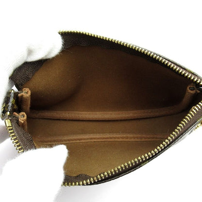 Louis Vuitton Mini Pochette Monogram Shoulder Bag Brown — view 7