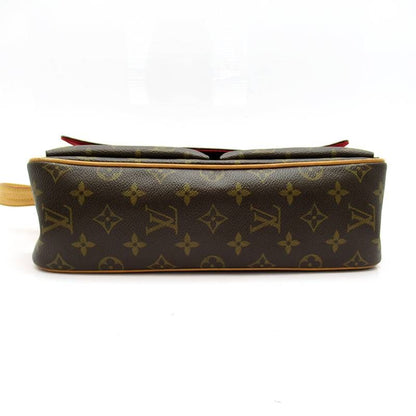 Louis Vuitton Viva Cite MM Monogram Shoulder Bag Brown — view 6
