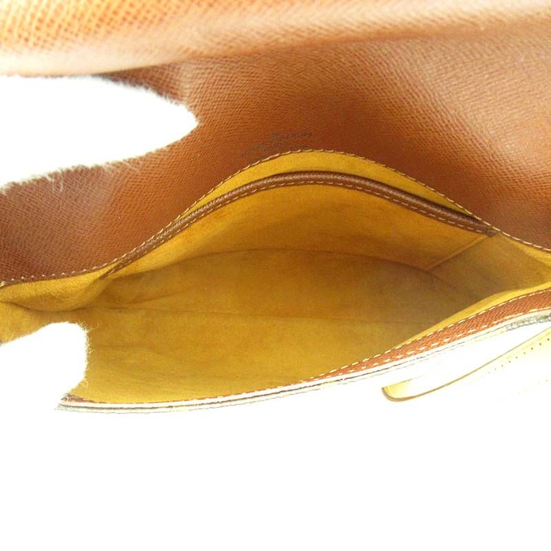 Louis Vuitton Musette Salsa Short Monogram Shoulder Bag Brown — view 7