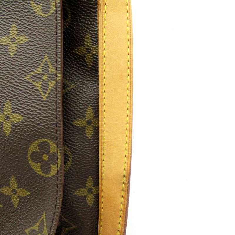 Louis Vuitton Musette Salsa Short Monogram Shoulder Bag Brown — view 2