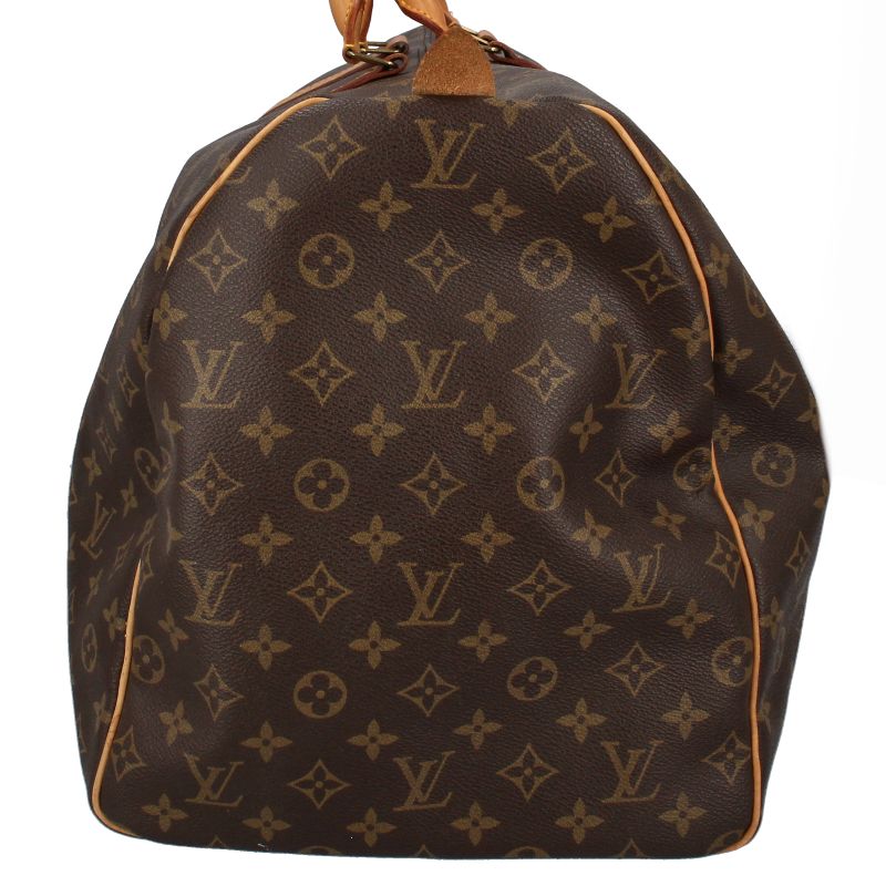 Louis Vuitton Keepall 60 Monogram Boston Bag Brown — view 3