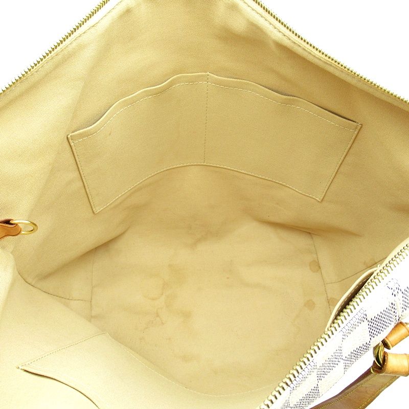 Louis Vuitton Totally GM Damier Azur Shoulder Bag White — view 7